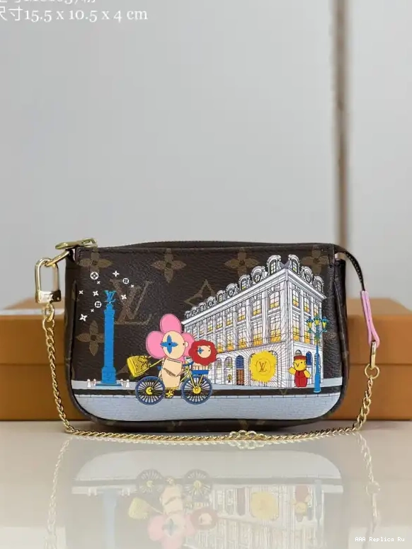 AAA Replica Ru LOUIS VUITTON POCHETTE ACCESSOIRES MINI 0514